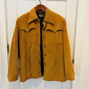 Envoy Vintage 1960's Western Cowboy Cordury Jacket Coat Size Medium